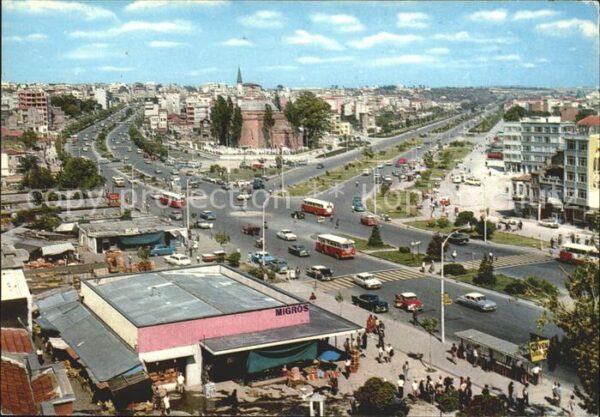 Istanbul Constantinopel Aksaray Vatan ve Millet caddeleri
