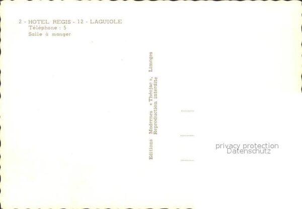Laguiole Hotel Regis Salle manger – Bild 2