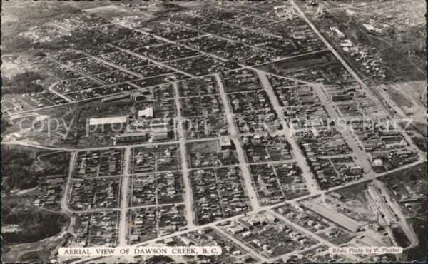Dawson Creek Fliegeraufnahme