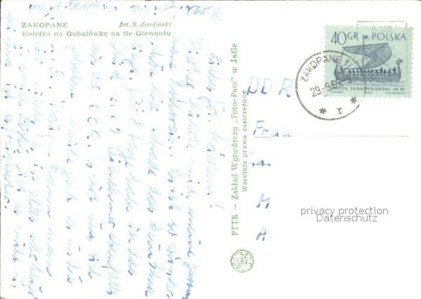 Zakopane Kolejka Gubalowke Glewontu – Bild 2