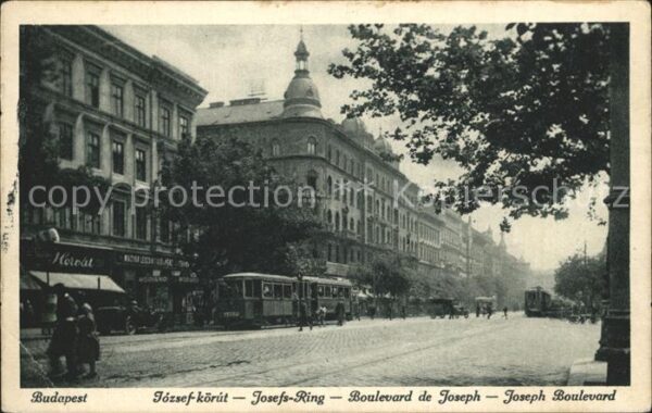 Budapest Jozsef Körut Strassenbahn