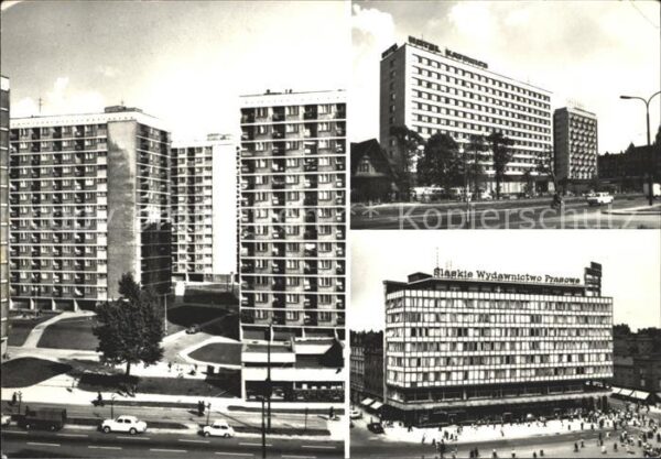 Katowice Hochhäuser Dom Prasy