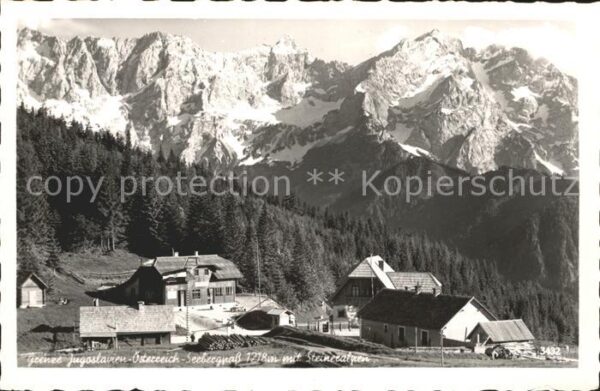 Zoll Grenze Douane Jugolslawien-Österreich-Seebergpass Ste