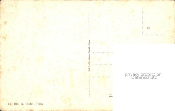 Pola Pula Croatia Largo Oberdan Via Giulia – Bild 2