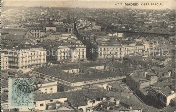 Madrid Spain Vista parcial