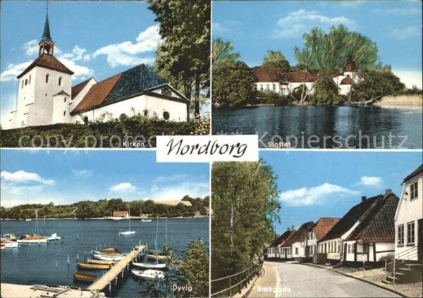 Nordborg Kirken Slottet Dyvig Baekgade