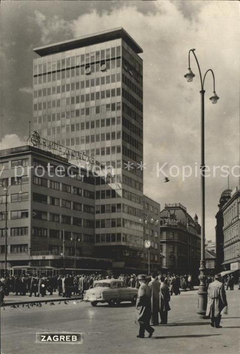 Zagreb Trg republike Hochhaus