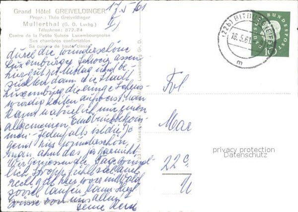Mullerthal Petite Suisse Grand Hotel Greiveldinger – Bild 2