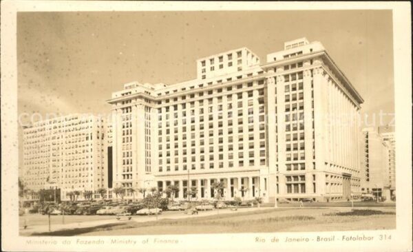 Rio de Janeiro Ministerioe da Fazenda
