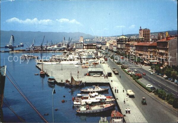 Rijeka Fiume Hafen