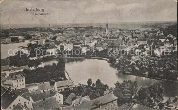 Insterburg Tschernjachowsk Totalansicht