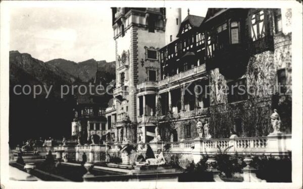 Sinaia Castelul Peles Terase