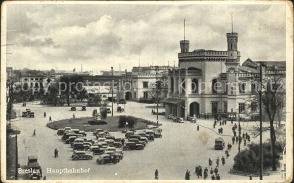 Breslau Niederschlesien Hauptbahnhof