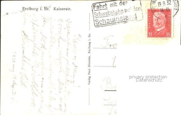 Strassenbahn Freiburg im Breisgau Kaiserstrasse – Bild 2