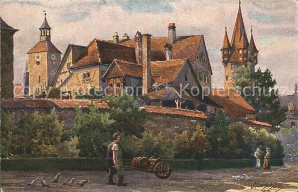 Marschall Vinzenz Lindau im Bodese An der Stadtmauer