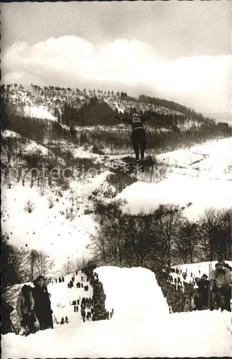 Skispringen Sprungschanze Kreuzberg Rhön