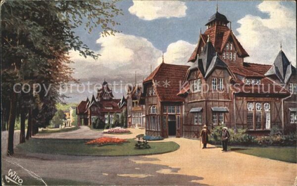 Verlag Wiedemann WIRO Nr. 2240 B Oeynhausen Badehaus 2