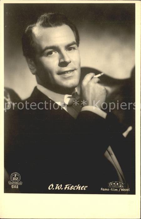 Schauspieler O. W. Fischer
