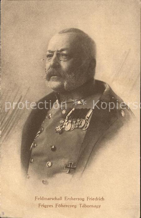 Militaria WK1 Feldmarschall Erzherzog Friedrich