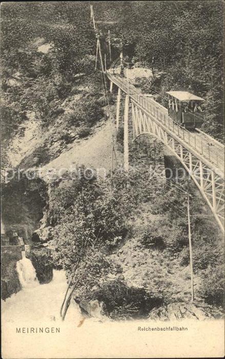 Bergbahn Reichenbachfallbahn Meringen