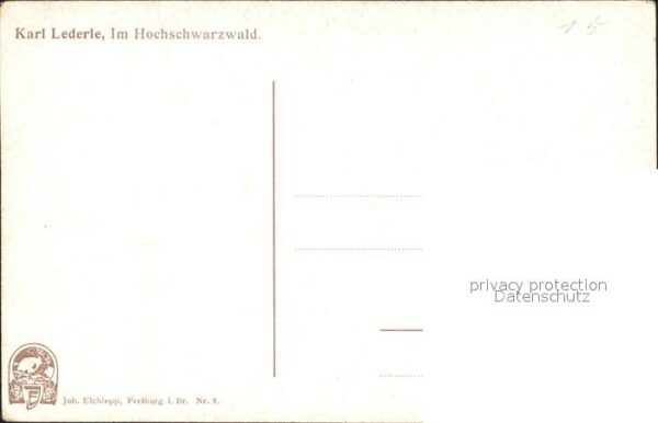 Lederle Karl Hochschwarzwald Schwarzwaldhaus – Bild 2