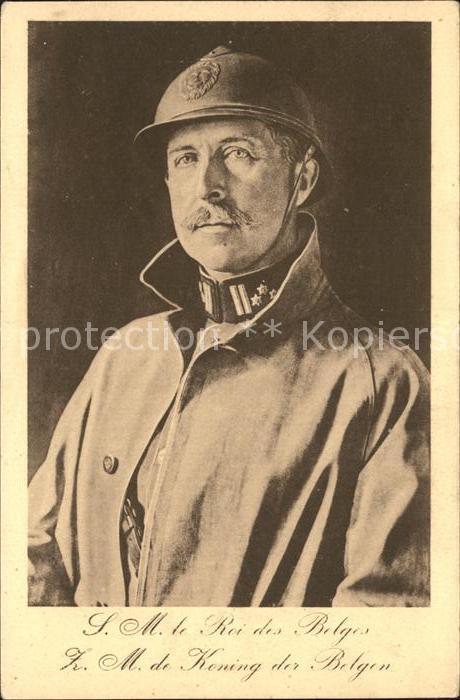 Adel Belgien König Albert I.