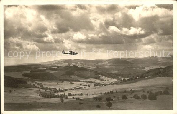Segelflug Gliding Vol-Voile Vuolo-a-Vela Wasserkuppe Rhön Fuldatal