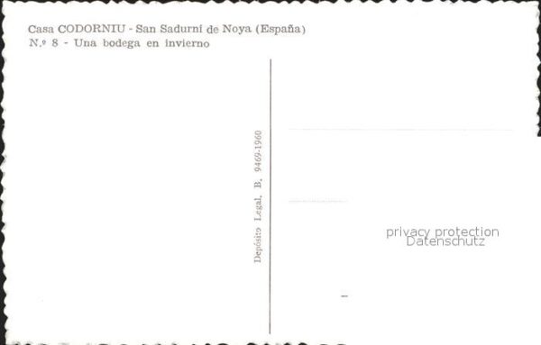 Alkohol Sekt Casa Codorniu San Sadurni de Noya – Bild 2