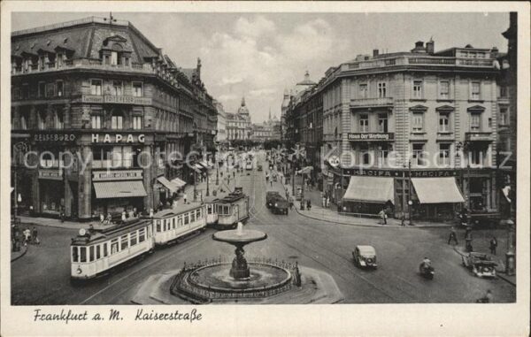 Strassenbahn Frankfurt am Main Kaiserstrasse
