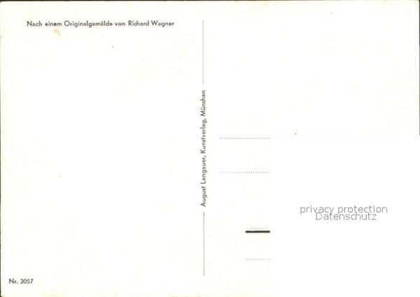 Wagner Richard Kuenstler München Deutsches Museum – Bild 2