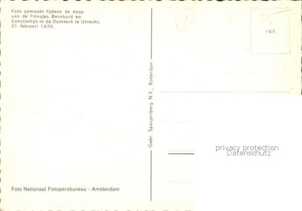 Adel Niederlande Taufe – Bild 2
