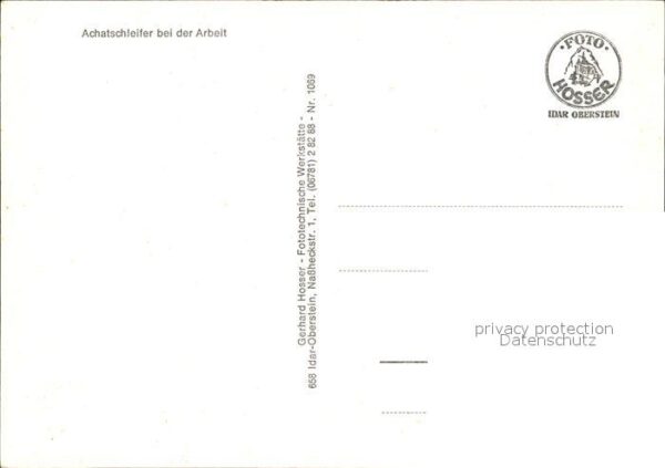 Handwerk Achatschleifer – Bild 2