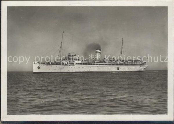 Dampfer Oceanliner Kaiser Hapag-Seebäderdienst