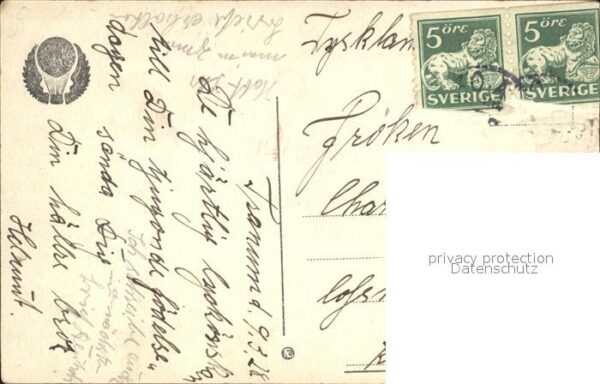 Schweden Leckö slott fran flygplan – Bild 2
