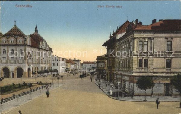 Szabadka Baro Eötvös Utca