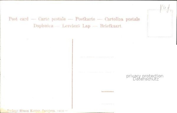 Yugoslavie Jugoslawien alter türkischer Friedhof – Bild 2