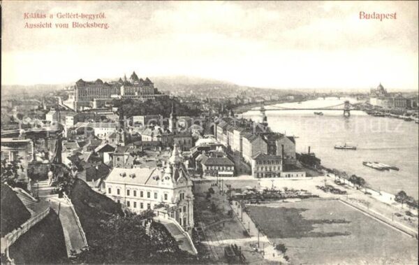 Budapest Aussicht vom Blocksberg