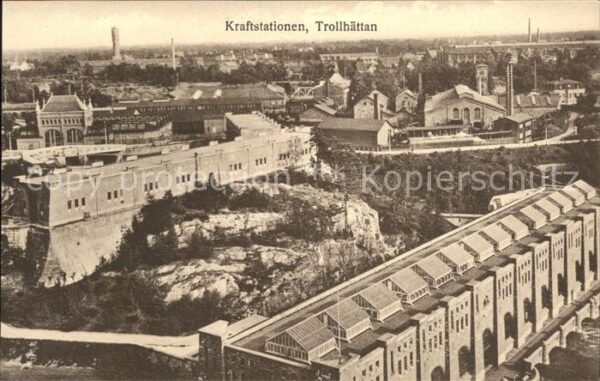 Trollhaettan Kraftstationen
