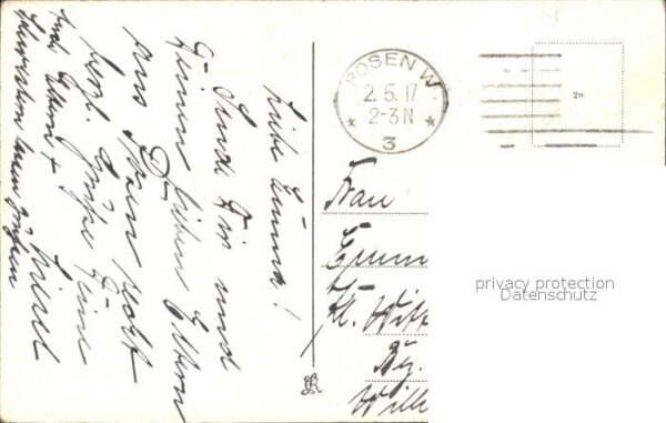 Posen Poznan Postdirektion und Landschaftsbank – Bild 2