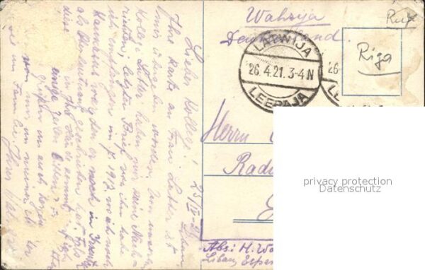 Riga Lettland Börsen Commerzschule – Bild 2