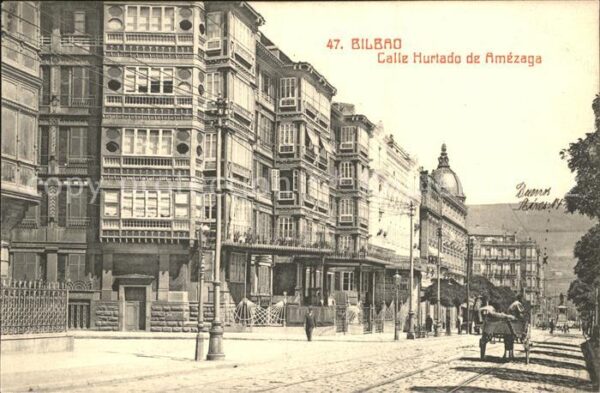 Bilbao Espana Calle Hurtado de Amezaga