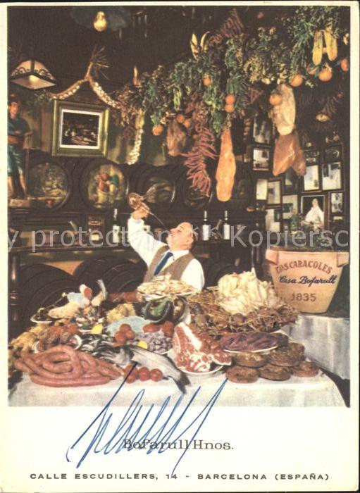 Barcelona Cataluna Calle Escudillers Restaurant Los Caraco