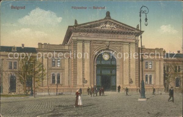 Belgrad Serbien Bahnhof