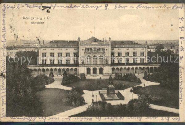 Koenigsberg Ostpreussen Universität