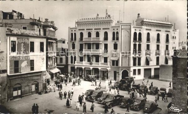 Tunis Place Cardinal Lavigrie et Consulat d_A