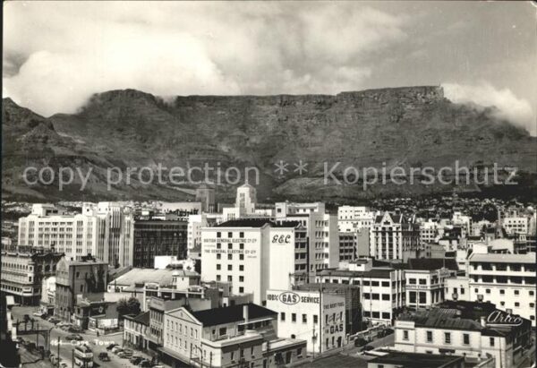 Cape Town Kaapstad Kapstadt Teilansicht