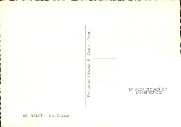 Rabat Marokko Les Oudaias – Bild 2