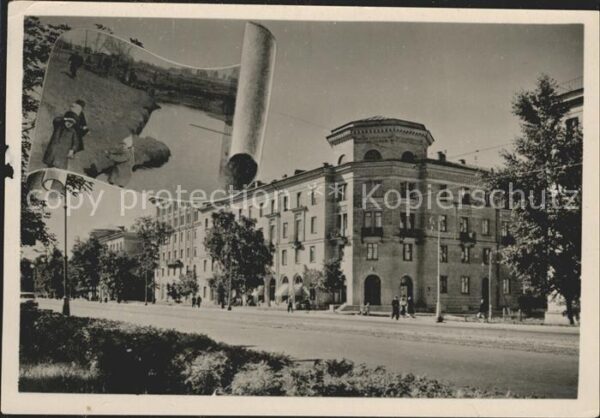 St Petersburg Leningrad Strassenpartie