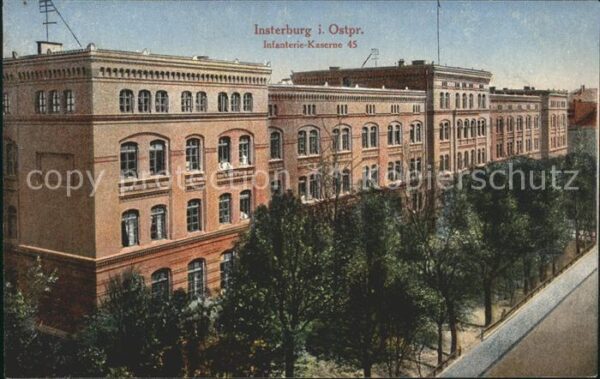Insterburg Tschernjachowsk Infanterie-Kaserne 45