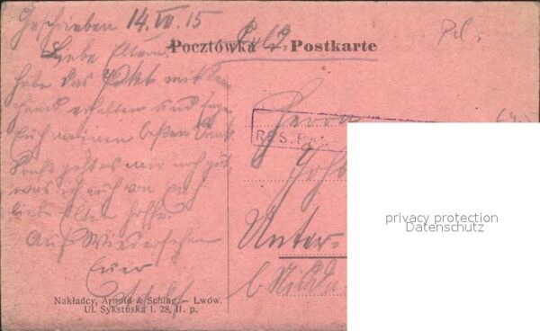 Lwow Lemberg Lviv Lubeler Union Hügel – Bild 2